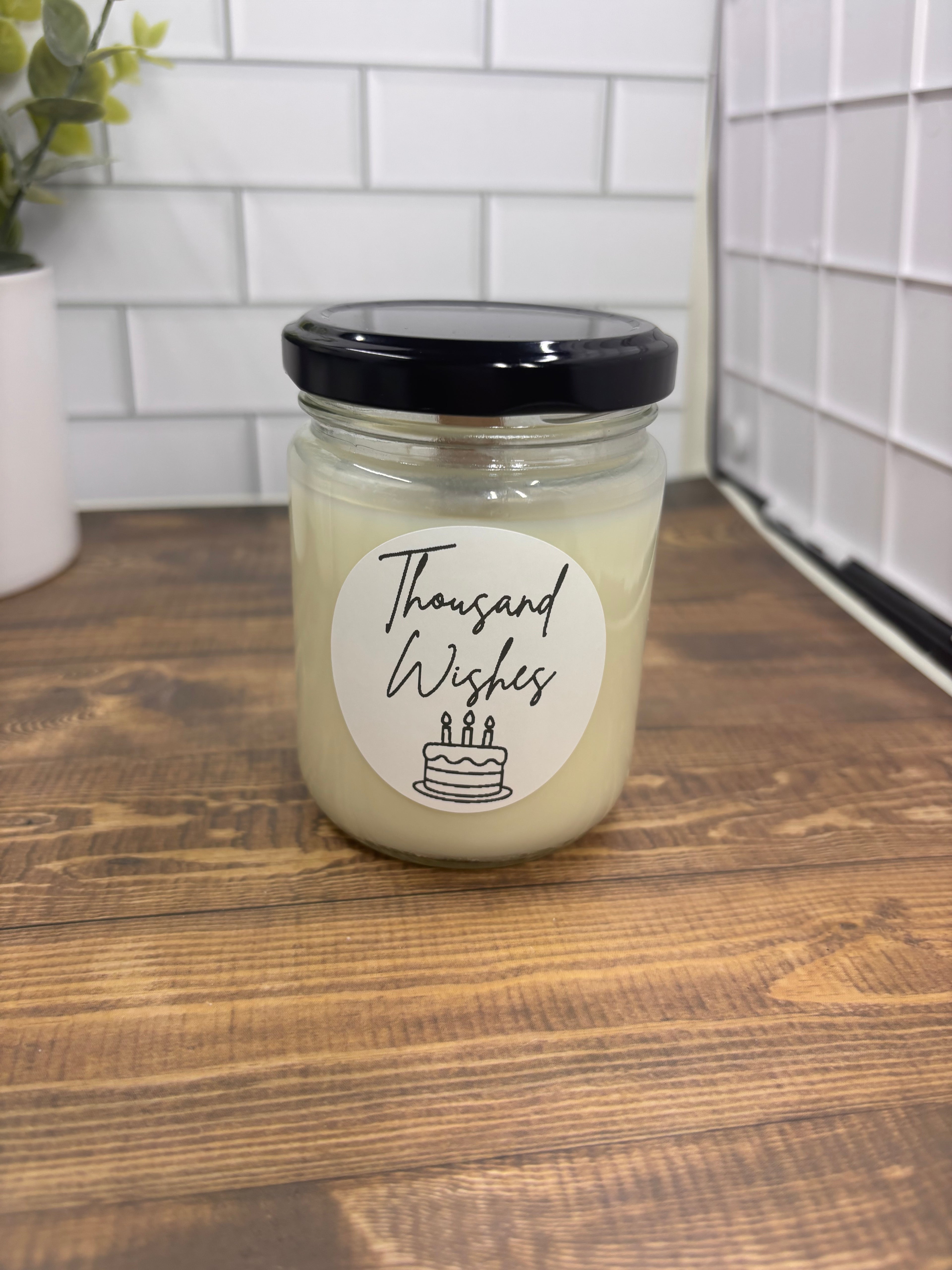 Thousand Wishes Wood Wick 8oz Candle