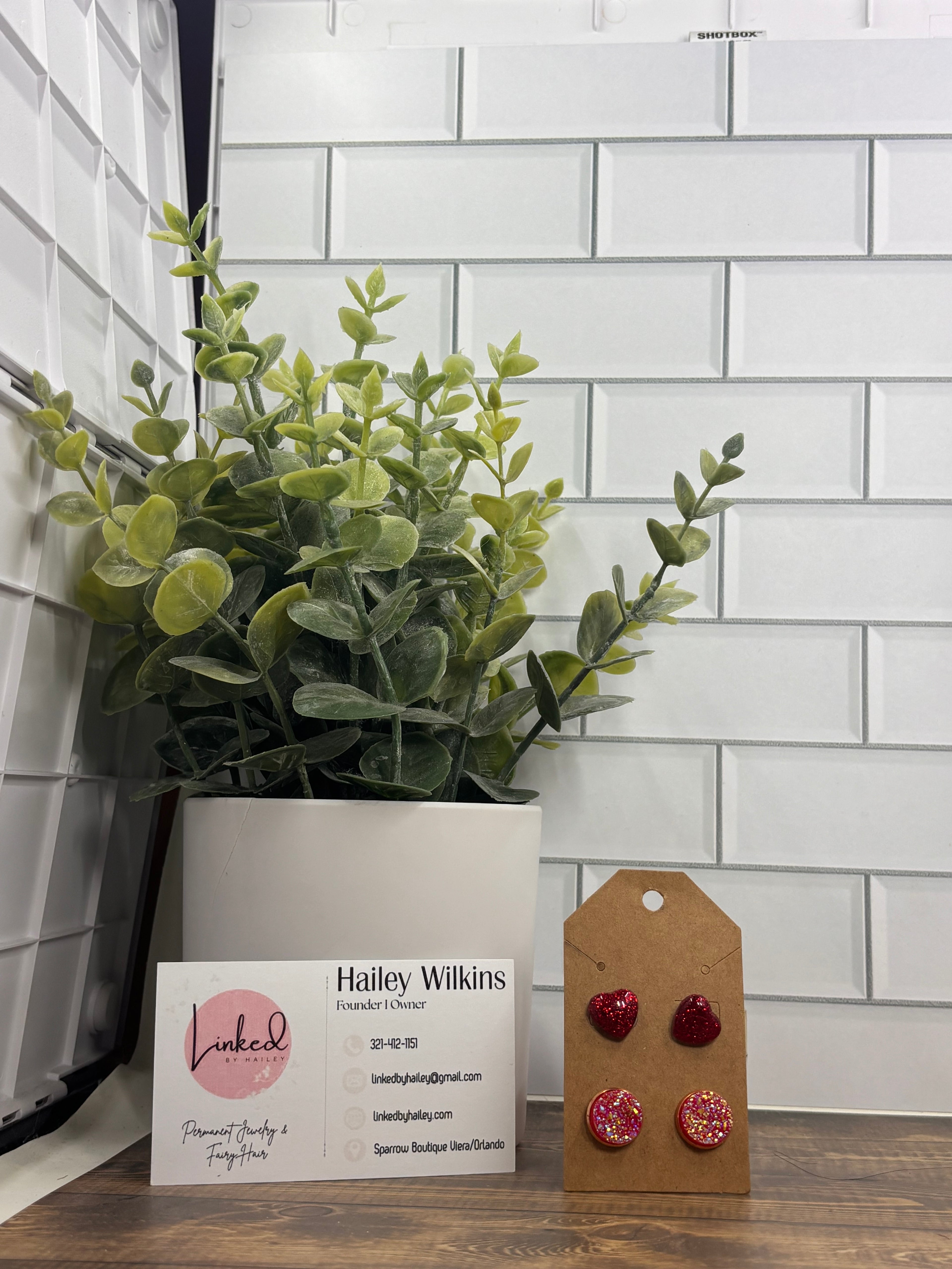 Valentine's Day Stud Earrings