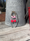 Cherry Bow Keychain